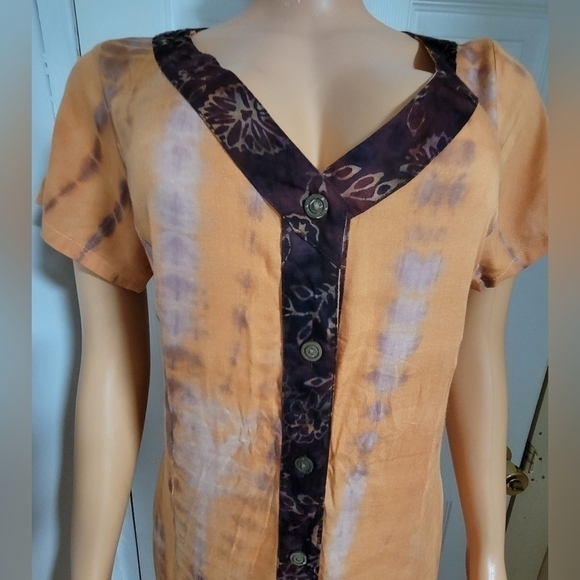 Soft Surroundings  NWT Sunset Bali Maxi Dress size small. - Picture 6 of 12